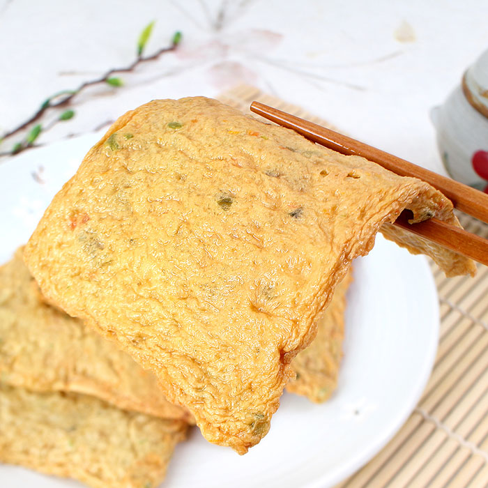 고급 매운 사각어묵 야채맛(땡천) 400g